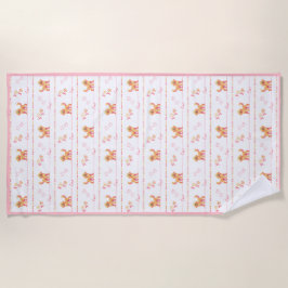 ポシュドードルドッグラブビーチタオル ビーチタオル