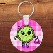 ポシュピックル |ブかわいらしリング キーホルダー (正面)