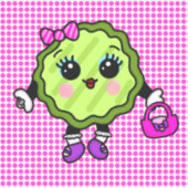 ポシュピックル |ブかわいらしリング シール (正面)