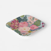 ポシュピンクローゼス紙プレート ペーパープレート (傾斜あり)