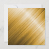 ポシュ金ゴールドライト《写真》ぼけ味クリスマス 招待状 (裏面)