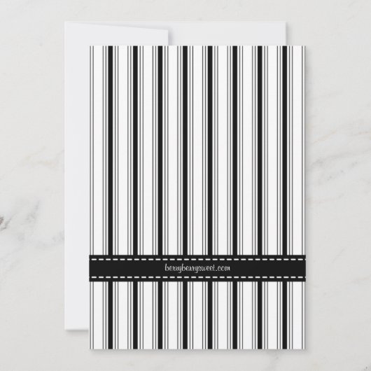 ポシュ·ストライプズ·フォト·バース発表 案内状 (裏面)