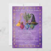 ポションエリキシル詰めカクテルパーティー 招待状 (正面)