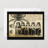 ポションスパイダースカルクロスボーンポイズン ポストカード (正面/裏面)