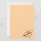 ポションズカボチャ幽霊ウィッチハットハローウィンパーティ 招待状 (裏面)