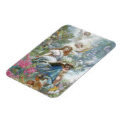 ポシーのミューズ（Konstantin Makovsky著） マグネット (左側)