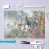 ポシーのミューズ(Konstantin Makovsky著) 薄葉紙 (クラフト)