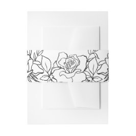 ポシーオブバラ結婚式招待状スイート 招待状ベリーバンド