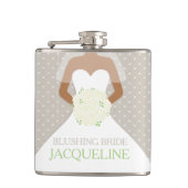 ポシー花嫁カスタムお尻フラスコ フラスク (正面)