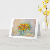 ポシー カード (黄色い花)