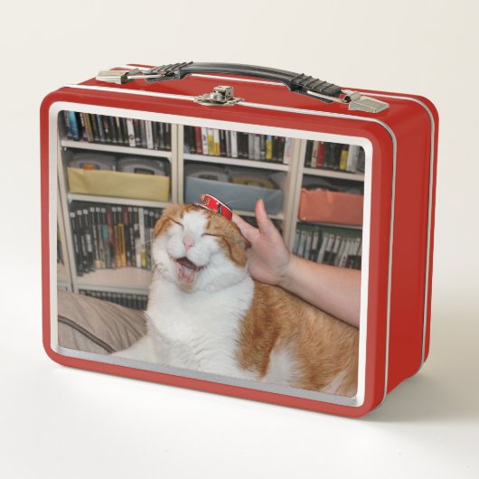 ポジィ・スカーレット メタルランチボックス (正面)