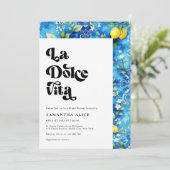 ポジタイタリアンノラドルチェヴィータブライダルシャワー 招待状 (スタンド正面)