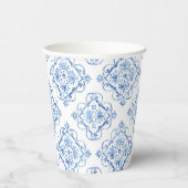 ポジタイタリアンーノトスカーナブルータイル 紙コップ (右)