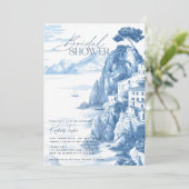 ポジターノアマルフィイタリイタリアンタトワールブライダルシャワー 招待状 (スタンド正面)