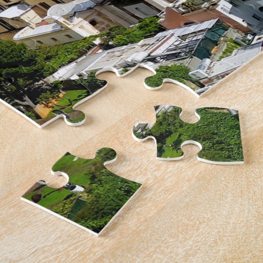 ポジターノアマルフィコーストイタリイタリアンア旅行風景 ジグソーパズル (側面)