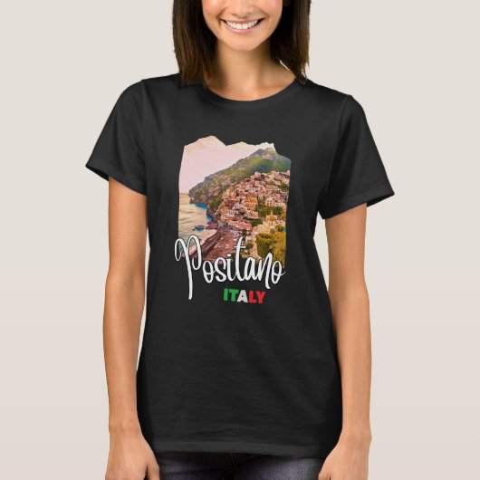 ポジターノアマルフィコースト1 Tシャツ (正面)