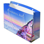 ポジターノイタリアサンセット抱き枕 ラージペーパーバッグ (裏面アングル)