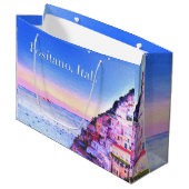 ポジターノイタリアサンセット抱き枕 ラージペーパーバッグ (正面アングル)