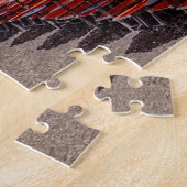 ポジターノイタリアレトロタイポグラフィトラベル ジグソーパズル (側面)