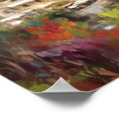 ポジターノイタリア水彩画プリントポスター ポスター (角)