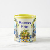 ポジターノムグドリーミングオブポジターノレモンズアマルフィ マグカップ (中央)