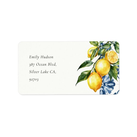 ポジターノ アマルフィーコースト イタリアン ラベル (正面)