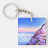 ポジターノ、イタリアのキーチェーン キーホルダー (正面)