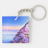 ポジターノ、イタリアのキーチェーン キーホルダー (裏面)