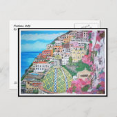 ポジターノ，イタリア – はがき (正面/裏面)