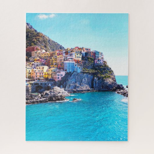 ポジターノ·イタリア·シンケ·テレーの名勝写真 ジグソーパズル (縦)
