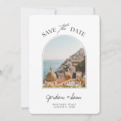ポジターノ イタリア 結婚式 Save the Date 招待状 (正面)