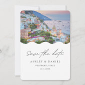 ポジターノ ウェディング イタリア 保存の日 招待状 (正面)