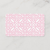 ポジターノ ピンクの花とレモンのレシピリクエスト エンクロージャーカード (裏面)