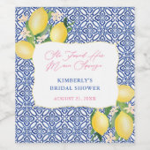 ポジターノ メイン スクイーズ 座れる 披露宴前のランチ ワインラベル (シングルラベル)