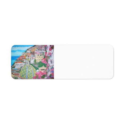 ポジターノ – ラベル (正面)