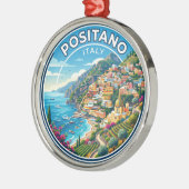 ポジティターノ イタリア メタルオーナメント (左)