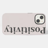 ポジティビティiPhoneケース iPhoneケース (裏面横)
