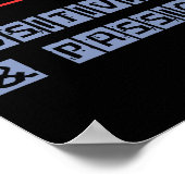 ポジティブさと情熱で動く ポスター (角)