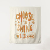 ポジティブさを放て: インスピレーションを与える タペストリー (正面)