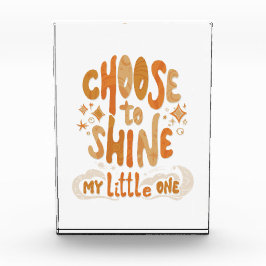 ポジティブさを放出: インスピレーションを与えることを選ぼう フォトブロック