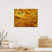 ポジティブさUPポスター! ポスター (キッチン)