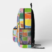 ポジティブなデザイン：ハッピーカラーハッピープレイス プリントバックパック (右)