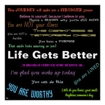 ポジティブなポスター