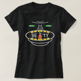 ポジティブなモットー:美しい(自分自身に金ゴールドを送る) v3 tシャツ