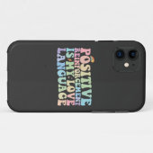 ポジティブな励ましが私の愛情表現 グルーヴィー Case-Mate iPhoneケース (裏面(横))