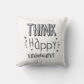 ポジティブな思考をしよう クッション (正面)