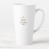ポジティブな未来を願う名言入りギフト カフェラテマグ (右)