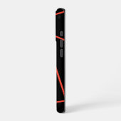 ポジティブな気分 カスタマイズ可能 iPhoneケース (左側面)