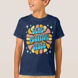 ポジティブな雰囲気を送る Tシャツ