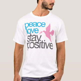 ポジティブに生きるTシャツ Tシャツ
